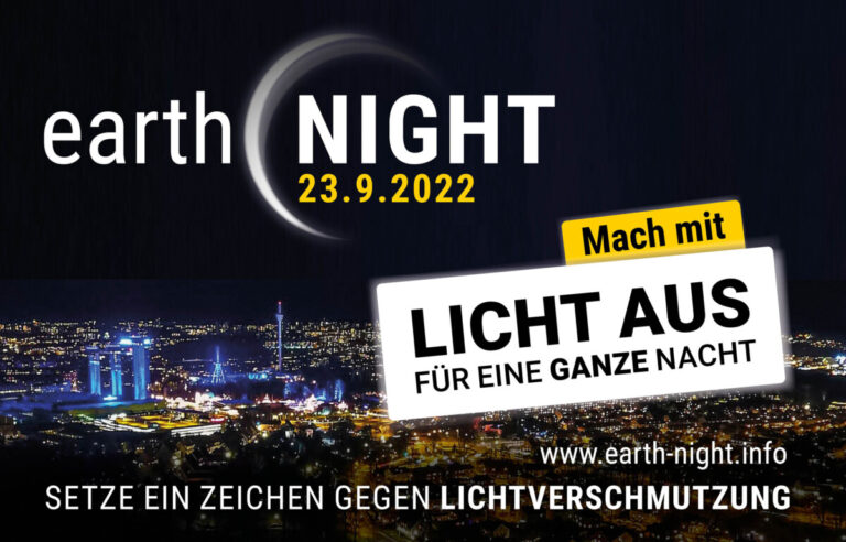 Licht aus am 23.9. zur Earth Night