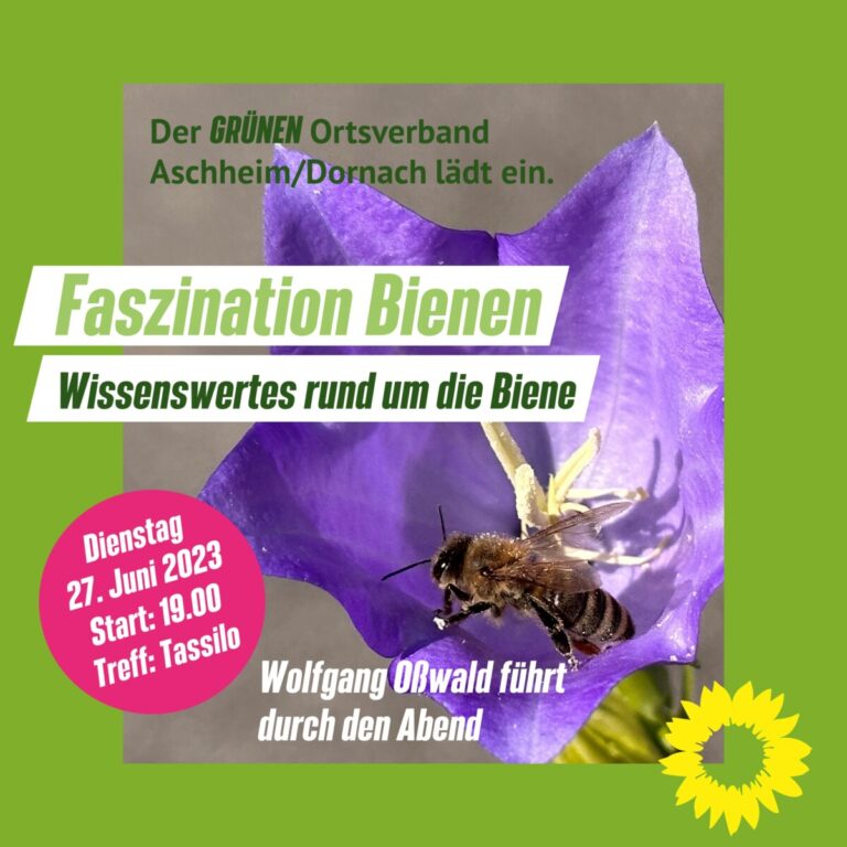 Faszination Bienen – Wissenswertes rund um die Biene – Di, 27. Juni
