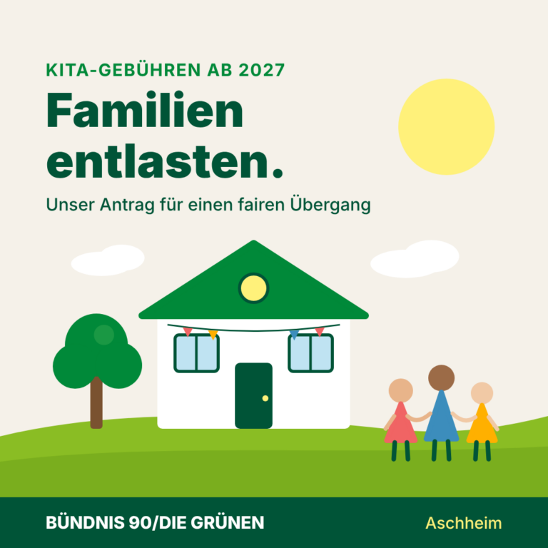 Antrag: Kindergartengebühren nach Wegfall des staatlichen Beitragszuschusses: stufenweise Übergangsermäßigung mit Härtefall- und Geschwisterregelung